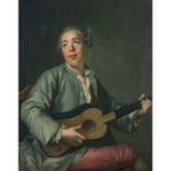 École FRANÇAISE du XVIIIe siècle, entourage de François Bruno DESHAYSPortrait du musicien