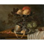 Isaac VAN DUYNEN (Dordrecht vers 1600 - La Haye vers 1680)Nature morte à la tazza, au citron et