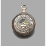 THOMAS ROBINSON LONDONMILIEU DU XVIIIe SIÈCLEMontre de poche de fabrication anglaise en argent