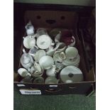 A collection of crested ware together commemorative items etc.