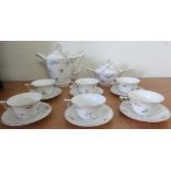 A dolls Rosenthale china part tea service.