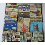 A quantity of assorted tea cards.