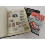 Postage stamps - three albums of assorted GB and foreign