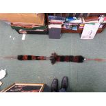 An African brass spear