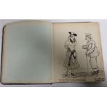 Autograph book from 1916 to circa 1923, containing poems and drawings