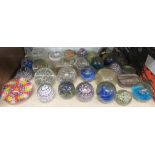 Collection of paperweights