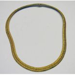 9CT GOLD COLLAR NECKLACE,