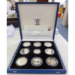 1945-1995 INTERNATIONAL SILVER COIN COLLECTION,