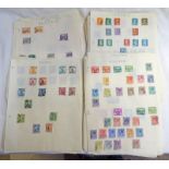 VARIOUS MOUNTED STAMPS INCLUDING CHINESE, GERMAN, INDIA, CANADA, SIAM,