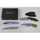 SMITH & WESSON SWAT KNIFE, BOXER PLUS 440 - C KNIFE,