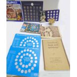 LONDON DOORS AND GATEWAYS 1970 WORLD CUP COIN COLLECTION, MAN IN FLIGHT COIN COLLECTION,