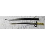 FRENCH CHASSEPOT BAYONET WITH 57.
