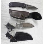 POHL FORCE S/N 0615 D2 KNIFE AND A BOKER 440-C KNIFE -2- - BUYER MUST BE OVER THE AGE OF 21 TO