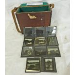 98 MAGIC LANTERN SLIDES, NOTTINGHAM AND SHIRE CIRCA 1920'S, INCLUDING SHERWOOD FOREST,