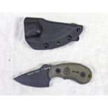 TOPS USA WOLF PUP M038 KNIFE WITH SHEATH - BUYER MUST BE OVER THE AGE OF 21 TO PURCHASE THIS LOT