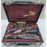 AMERICAN ARMSTRONG EBONY Bb CLARINET IN FITTED CASE
