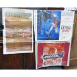 5 FILM POSTERS CHARIOTS OF FIRE, ANDEROID, THE CRYING GAME, THE TWILIGHT ZONE,