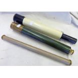 BRASS SINGLE DRAW TELESCOPE,