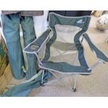 3 FOLDING CAMPING CHAIRS