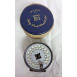 HARDY 'THE VISCOUNT 150' ALLOY FLY REEL WITH CASE