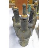 6 LATE 19TH OR EARLY 20TH CENTURY PORT/WINE BOTTLES