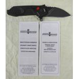 MFO COZOILE EXTREME RATIO KNIFE MADE IN ITALY WITH SOME PAPER WORK - BUYER MUST BE OVER THE AGE OF