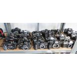 SELECTION OF VARIOUS CAMERAS AND ACCESSORIES INCLUDING CANON FX, SEAGULL TLR,