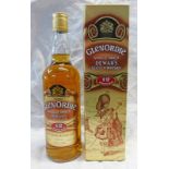 1 BOTTLE GLENORDIE 12 YEAR OLD SINGLE MALT WHISKY - 75CL, 40% VOLUME,