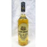 1 BOTTLE GLEN GRANT SINGLE MALT WHISKY, OLD LION LABEL, 40% VOL,