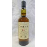 1 BOTTLE CAOL ILA 25 YEAR OLD SINGLE MALT WHISKY, DISTILLED 1978, 58.