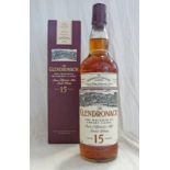 ONE BOTTLE OF THE GLENDRONACH 15 YEAR OLD SINGLE MALT WHISKY IN CARTON - 70CL,