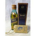 1 BOTTLE JOHNNIE WALKER BLUE LABEL WHISKY MINIATURE,