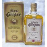 1 BOTTLE ALISTAIR CUNNINGHAM'S LIMITED EDITION 50 YEARS MALT WHISKY, 75CL 40% VOL,