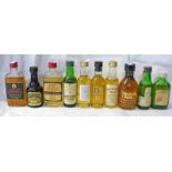 SELECTION OF SINGLE MALT WHISKY MINIATURES INCLUDING LAGAVULIN 16 YEAR OLD 43% VOL 5CL,