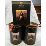 3 BELL'S WHISKY DECANTERS 12 YEAR OLD 2 X 1991 YEAR OF THE SHEEP & 1 YEAR OF THE MONKEY,