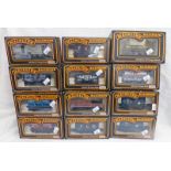 SELECTION OF TWELVE MAINLINE 00 GAUGE WAGONS INCLUDING 37408 - HOPPER WAGON 'CADBURY BOURNVILLE'