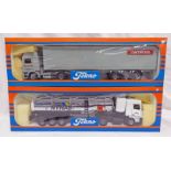 TWO TEKNO 1:50 SCALE MODEL HGVS INCLUDING NYNAS TOGETHER WITH CAVEWOOD.