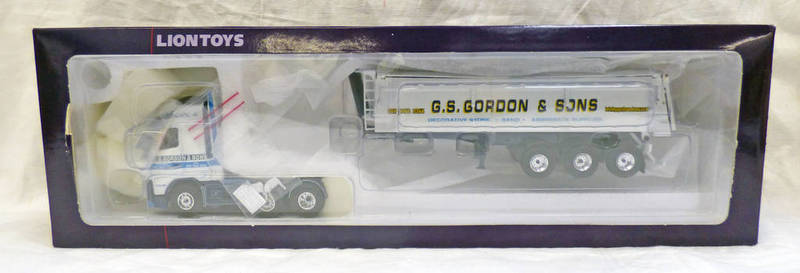 LION TOYS 1:50 SCALE MODEL HGV - G.S. GORDONS & SONS.