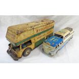 TINPLATE VAN TOGETHER WITH TINPLATE AMERICAN BUS