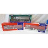 THREE CORGI 1:50 SCALE MODEL HGVS INCLUDING CC13707 - SCANIA R SERIES TOPLINE GENERAL PURPOSE