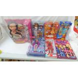 SELECTION OF SIX DOLLS INCLUDING FASHION SHOW BARBIE, TOUR GUIDE BARBIE,