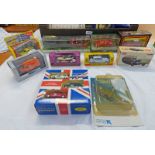 SELECTION OF VARIOUS MODEL VEHICLES FROM CORGI, MATCHBOX, LLEDO ETC INCLUDING DEL BOY'S RELIANT VAN,