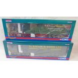 TWO CORGI 1:50 SCALE MODEL HGVS INCLUDING CC13601 - DAF CF CURTAINSIDE, R.