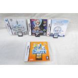 FOUR NINTENDO DS GAMES INCLUDING, CASTLEVANIA DAWN OF SORROW, FINAL FANTASY III,