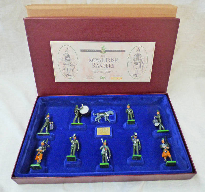 BRITAINS 5192 LIMITED EDITION - THE ROYAL IRISH RANGERS.