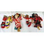 SELECTION OF ASIAN HAND PUPPETS