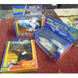 THREE DINKY TOYS SPACE VEHICLES INCLUDING 362 - TRIDENT STARFIGHTER,
