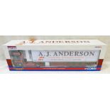 CORGI CC12934 1:50 SCALE MODEL HGV - SCANIA TOPLINE FRIDGE TRAILER, A.J. ANDERSON TRANSPORT.