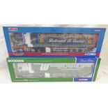 TWO CORGI 1:50 SCALE MODEL HGVS INCLUDING CC13214 - DAF XF SUPER SPACE CAB CURTAINSIDE,