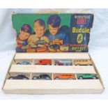 BUDGIE GIFT SET NO 8 WITH EIGHT MODELS INCLUDING ROVER 105, VW BEETLE ,